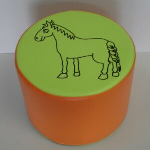 POUF ZANIMO CHEVAL HT 30