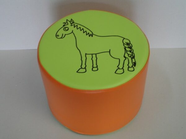 POUF ZANIMO CHEVAL HT 30