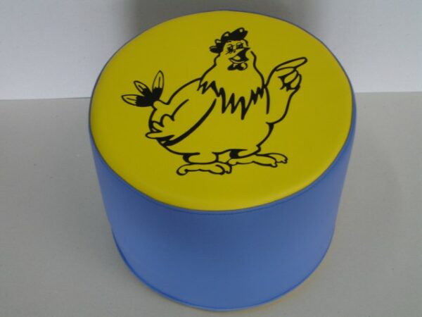 POUF ZANIMO POULE HT 30