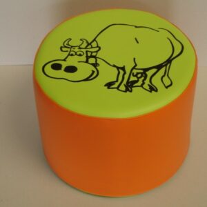 POUF ZANIMO VACHE HT 30