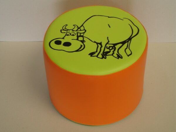 POUF ZANIMO VACHE HT 30